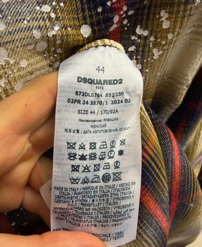 CAMICIA QUADRI DSQUARED2