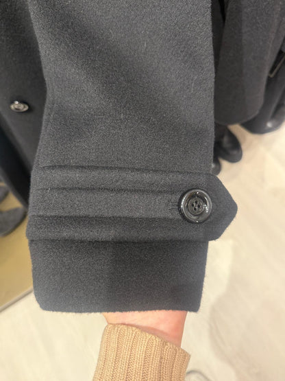 CAPPOTTO NERO SAINT LAURENT